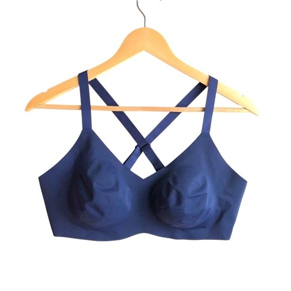 Knix Evolution V-neck Bra Size 5 Navy Convertible Straps NWOT - Picture 5 of 10
